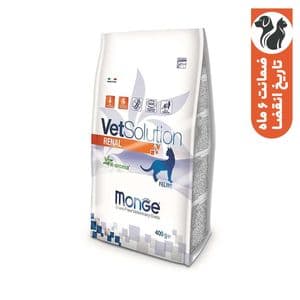 غذای خشک گربه مونژ مدل Monge Renal مناسب مشکلات کلیوی وزن 400 گرم