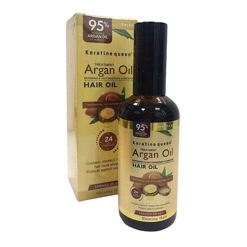 روغن مو آرگان کراتین کویین keratine queen — تصویر ۳