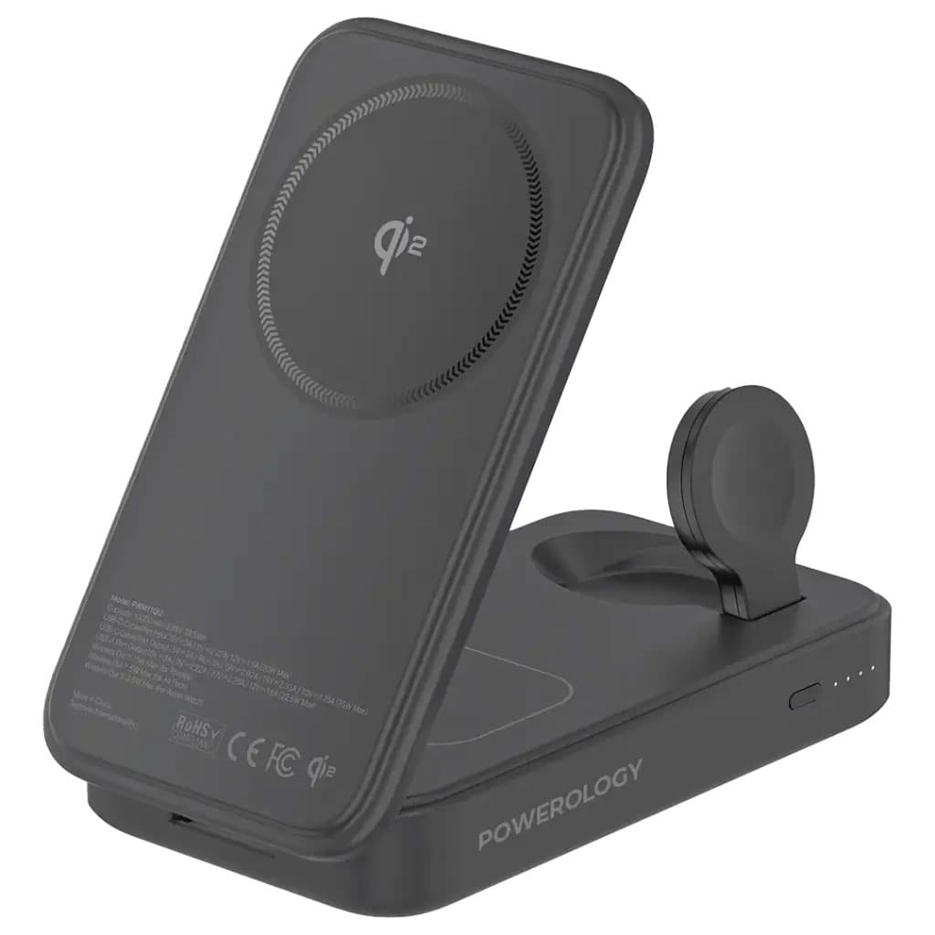 پاوربانک و استند شارژ وایرلس PWM11QI2 Kickvolt پاورولوژی — تصویر ۱۰