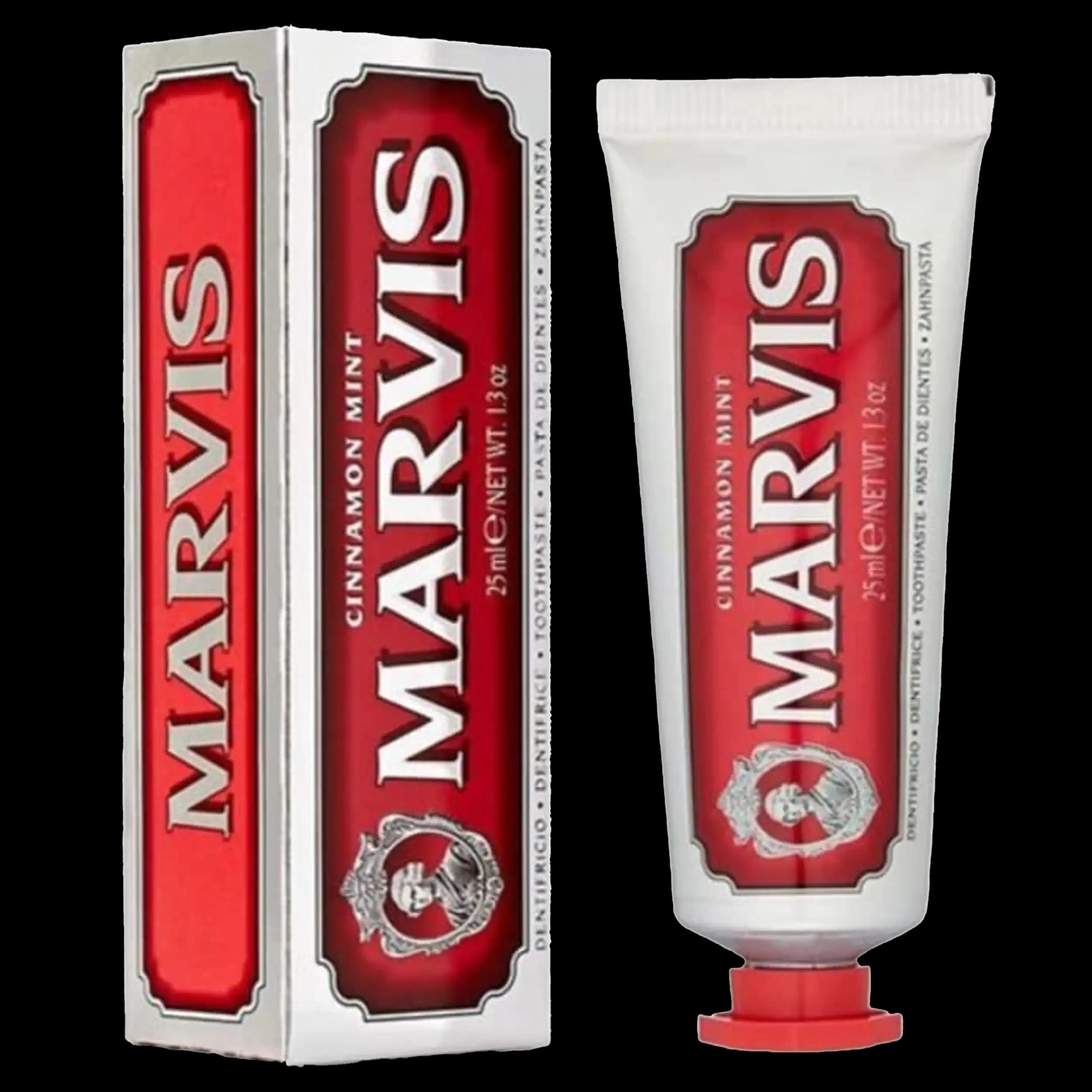 خمیردندان مارویس دارچین | Marvis Cinnamon Mint 25ml — تصویر ۴