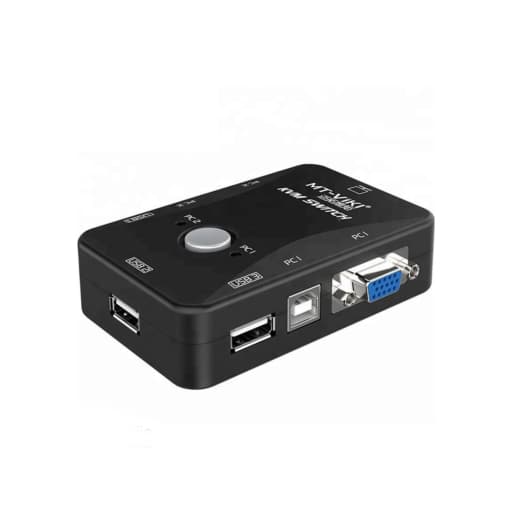 مانیتور سوییچ 1 به 2 USB دستی KVM