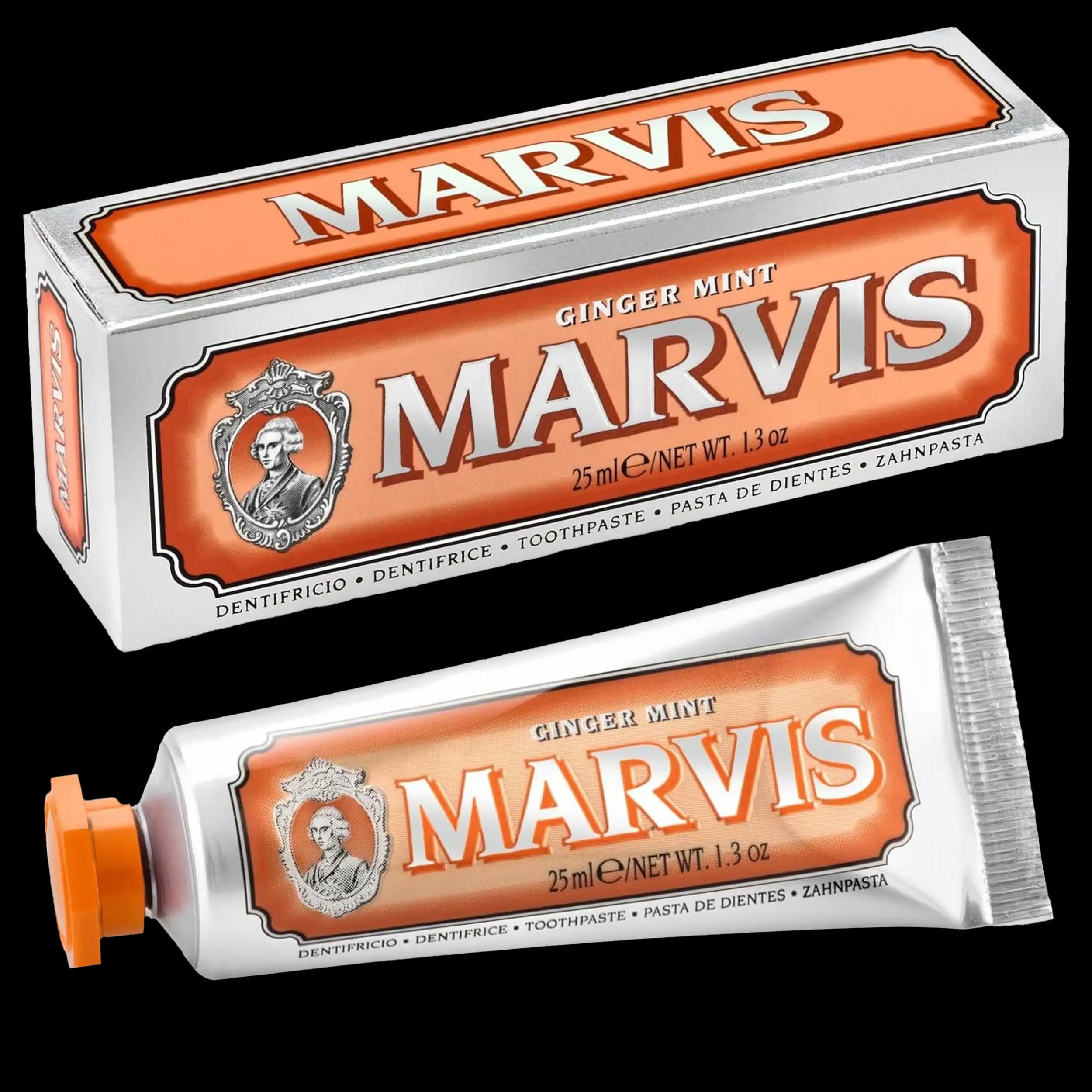 خمیردندان مارویس زنجبیل | Marvis Ginger Toothpaste 25ml — تصویر ۴