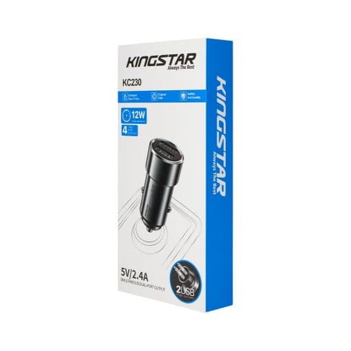 شارژر فندکی کینگ استار مدل KC230 — تصویر ۴