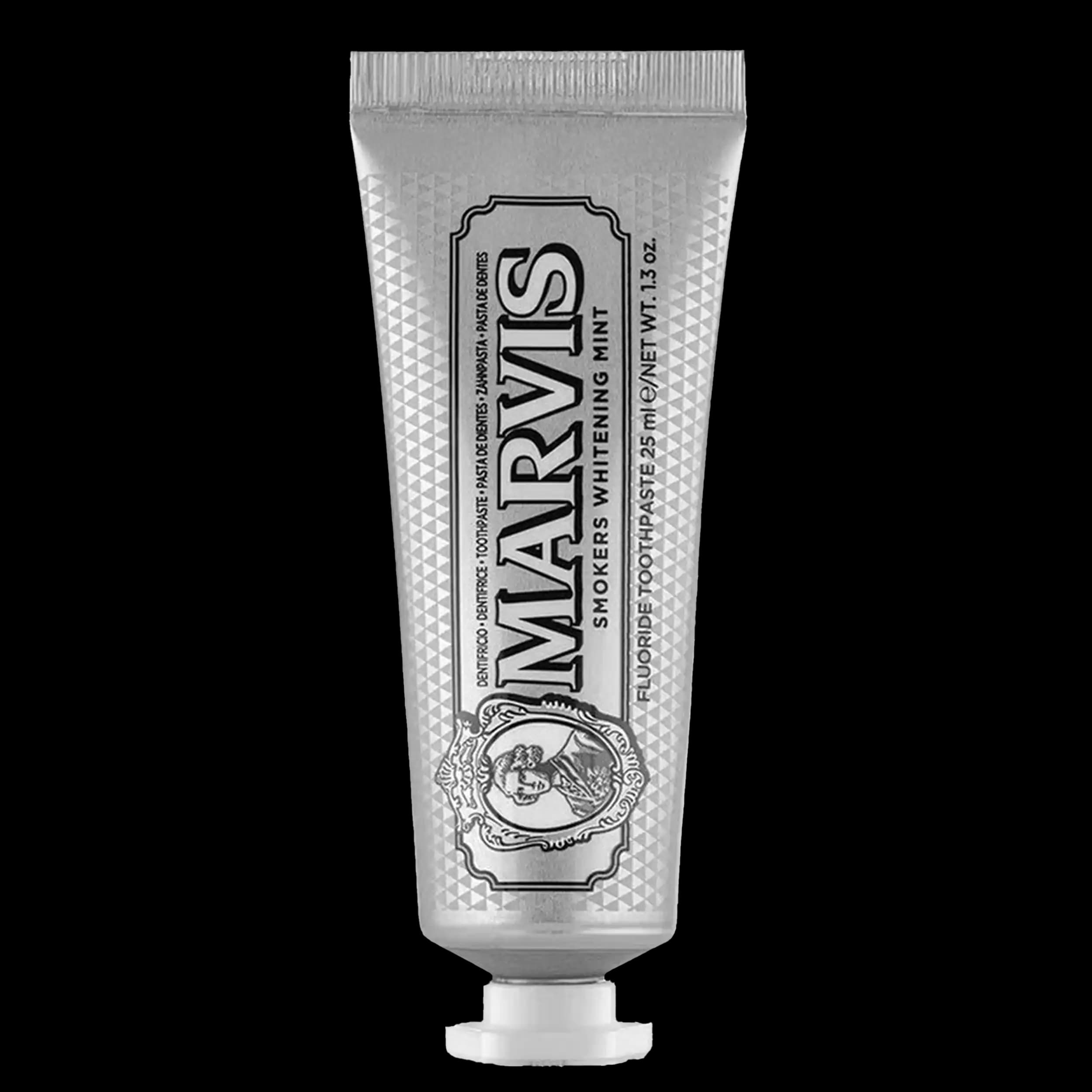 خمیردندان سفیدکننده مارویس برای سیگاری‌ها | Marvis Smokers Whitening Mint 25ml — تصویر ۵