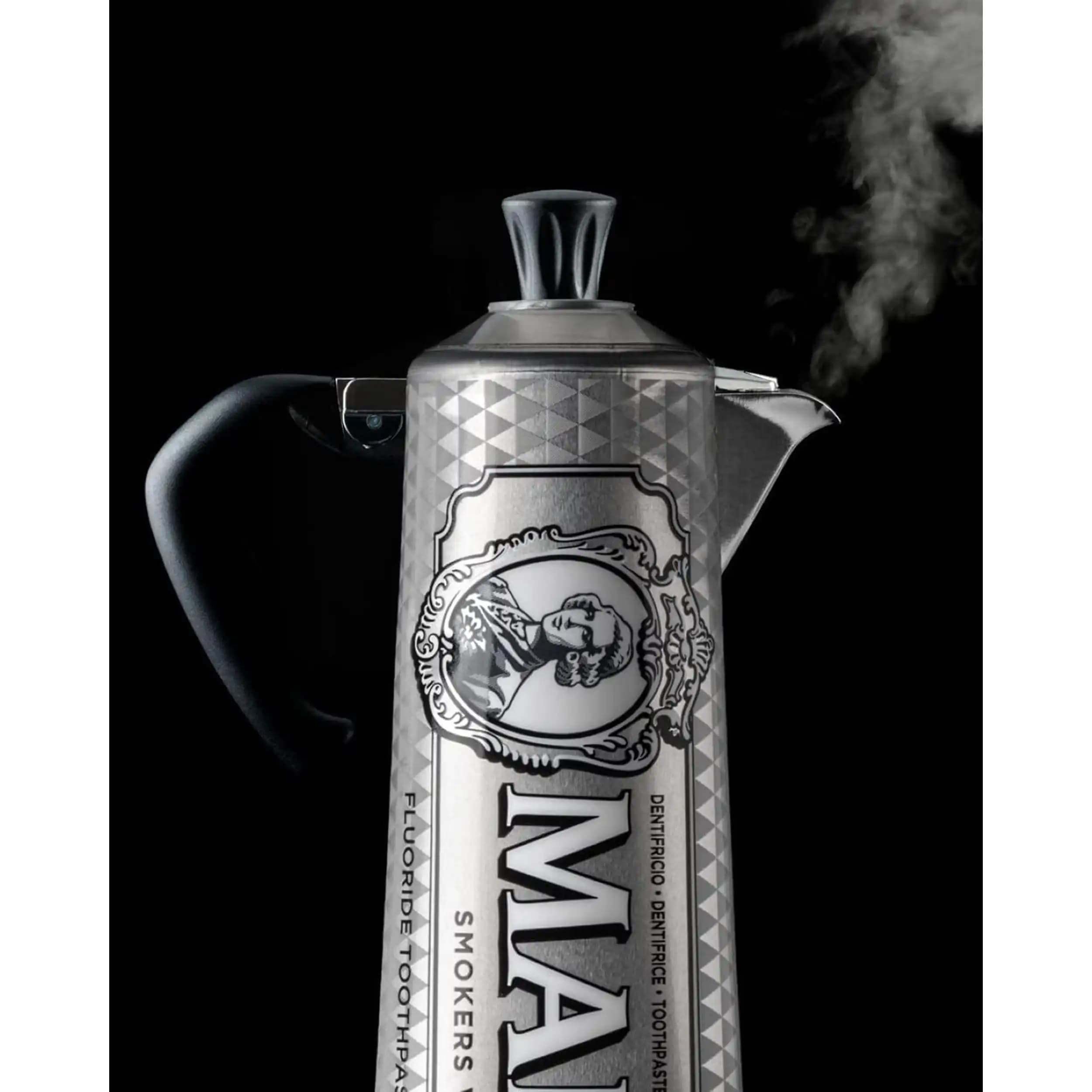 خمیردندان سفیدکننده مارویس برای سیگاری‌ها | Marvis Smokers Whitening Mint 25ml — تصویر ۳