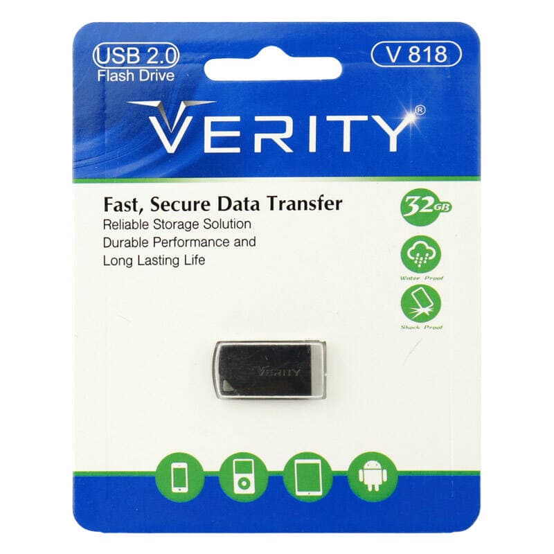 فلش مموری وریتی مدل V818 ظرفیت 32 گیگابایت