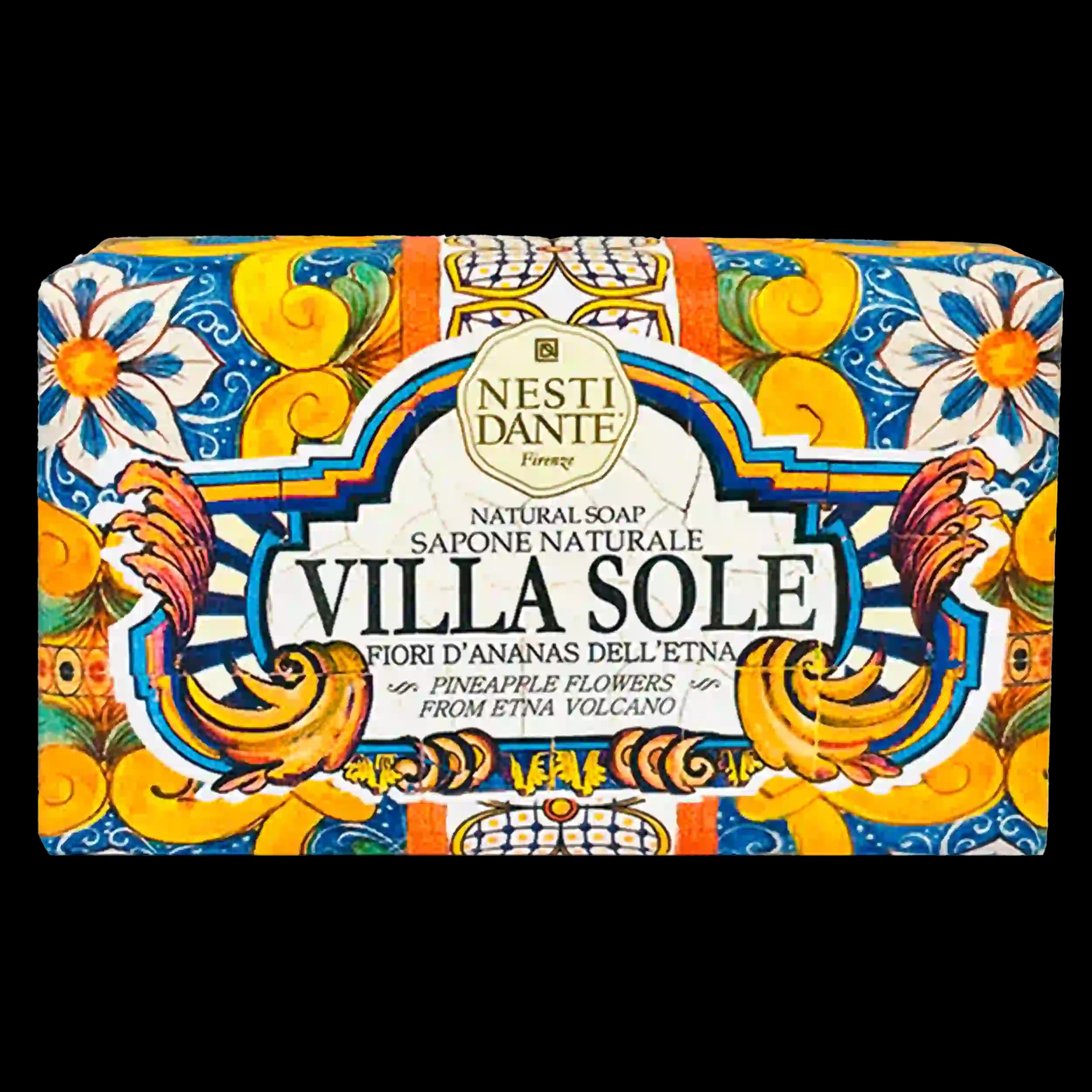 صابون گل های آناناس اتنایی نستی دانته | Nesti Dante Villa Sole Fiori d’Ananas dell’Etna Bar Soap 250g