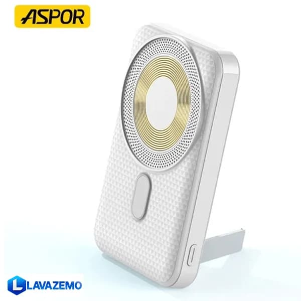 پاوربانک مگ سیف ASPOR مدل A326 ظرفیت 10000 میلی آمپر — تصویر ۴