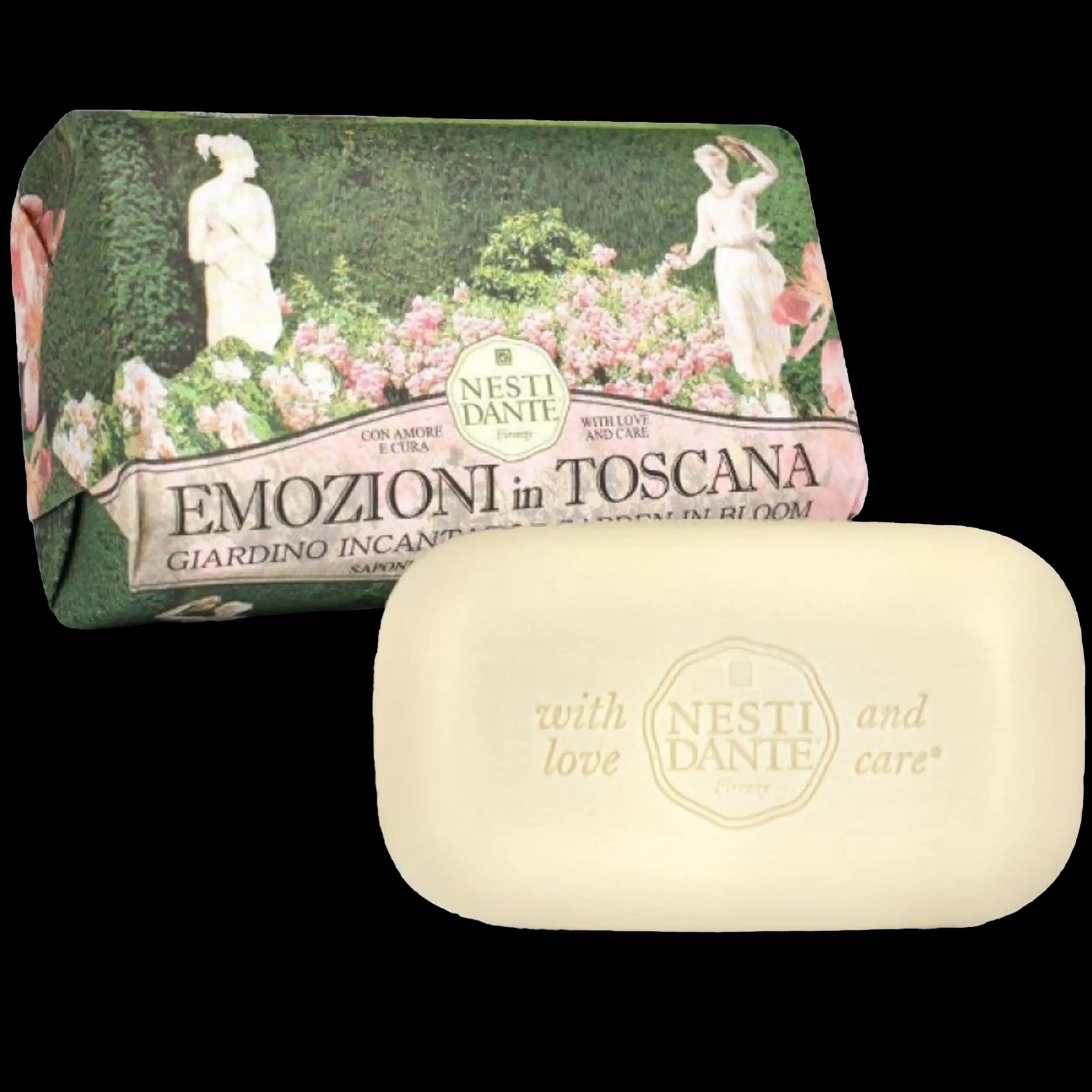 صابون شکوفه‌های گل توسکانی نستی دانته | Emozioni in Toscana – Blooming Gardens Soap 250g — تصویر ۹