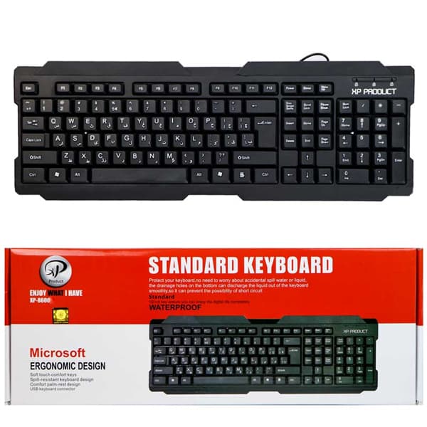 کیبورد ایکس پی-پروداکت مدل XP-8600 — تصویر ۹