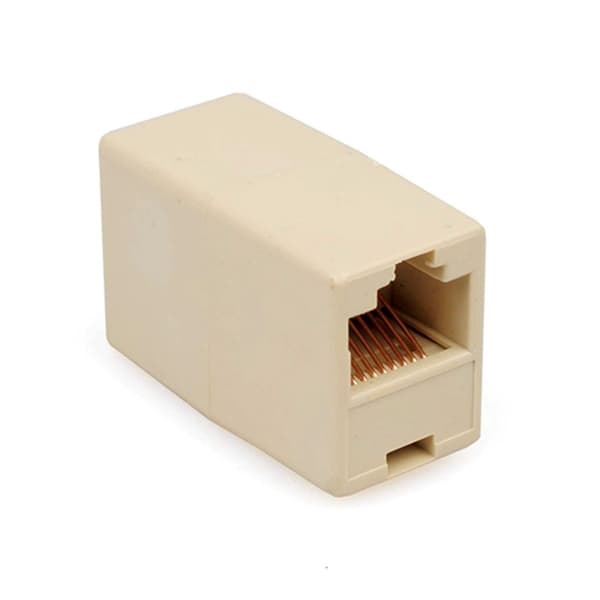 برل شبکه (کوپلر) RJ45 دو سر ماده