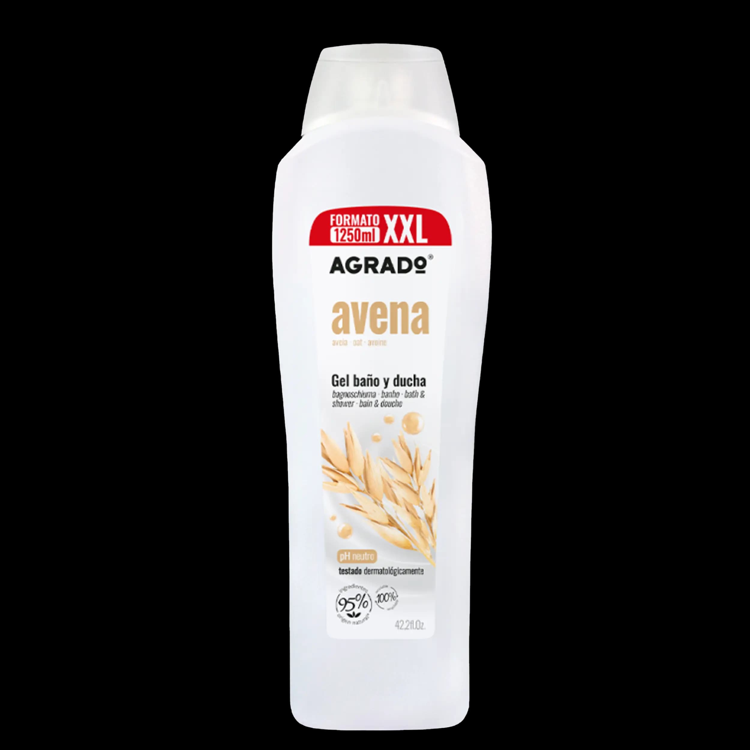 شامپو بدن جو دوسر آگرادو | Agrado Oatmeal Shower Gel 1250 ml