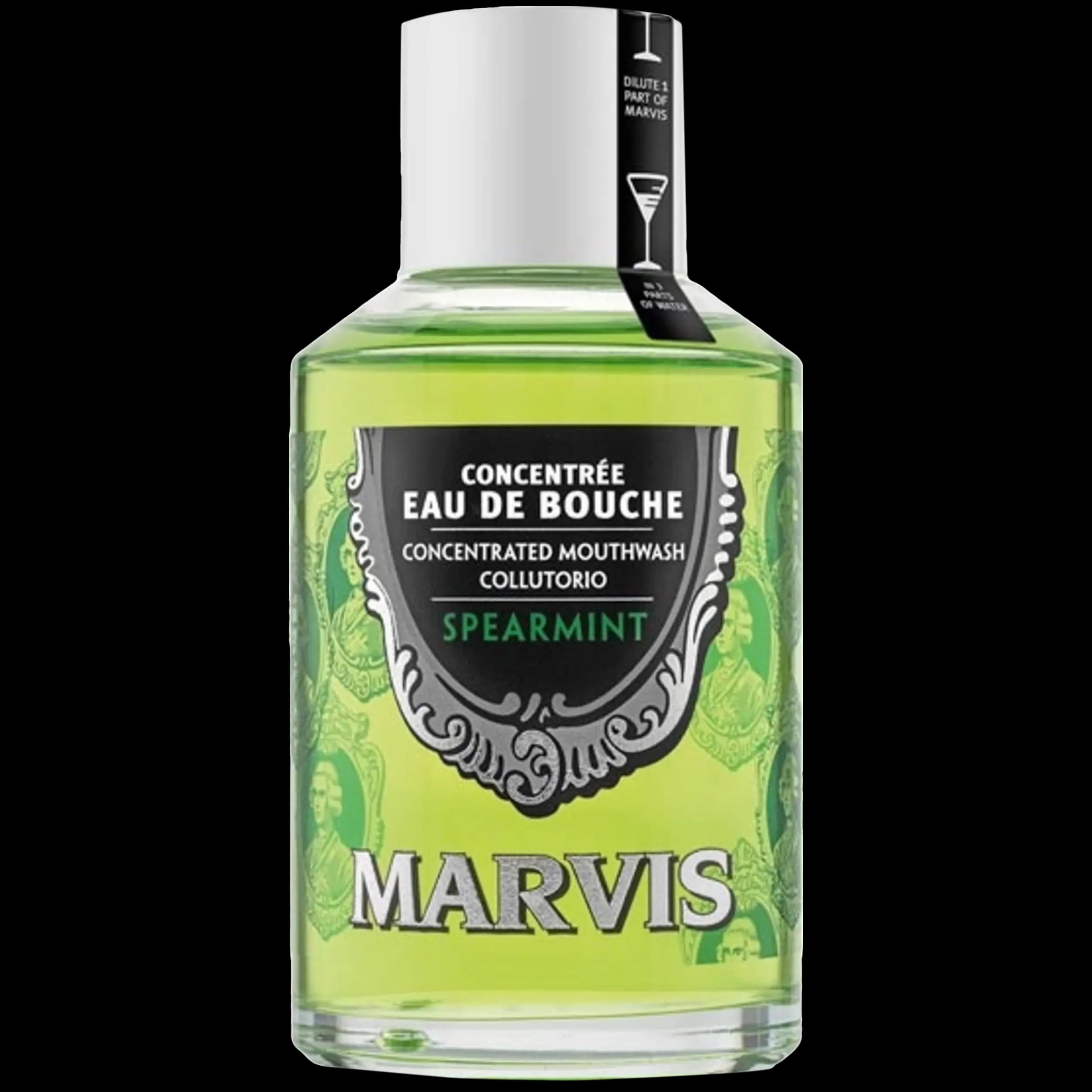 دهان شویه نعنا مارویس | marvis mouth wash spearmint 120 ml — تصویر ۲