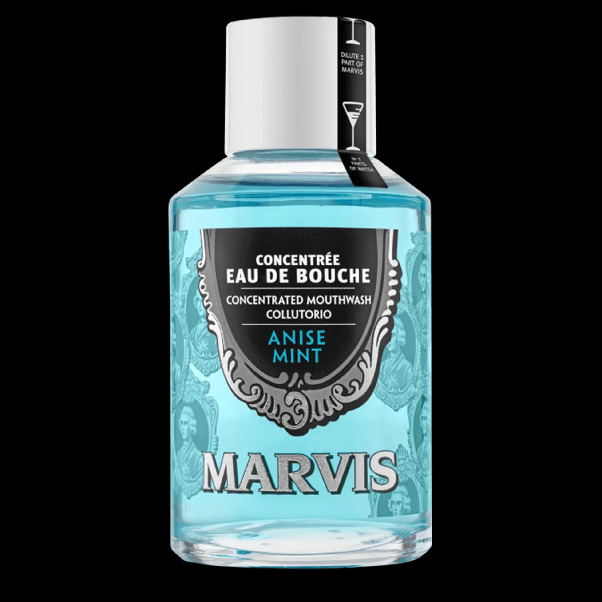 دهان شویه رازیانه مارویس | marvis mouth wash anise mint 120 ml — تصویر ۲