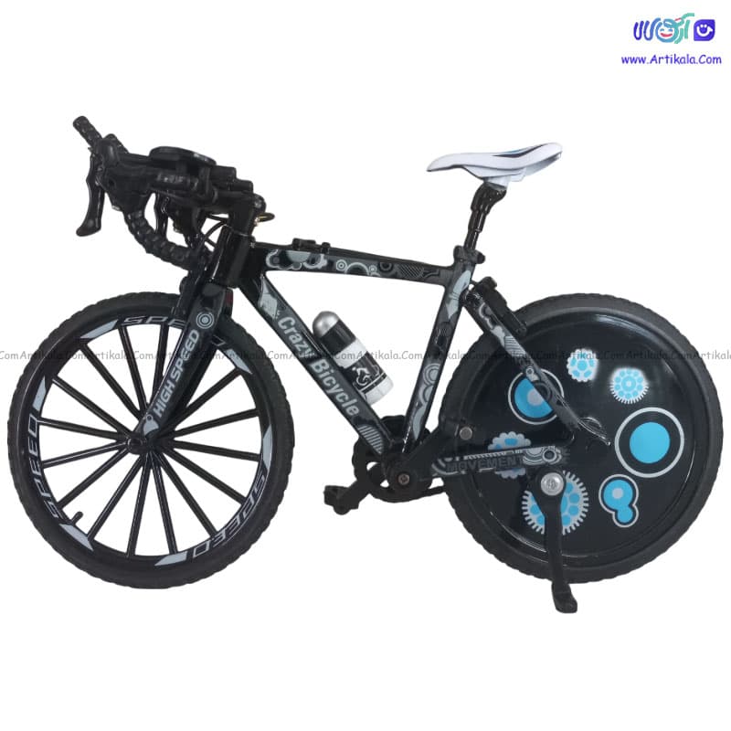 ماکت دوچرخه فلزی ورزشی مدل crazy bicycle — تصویر ۳