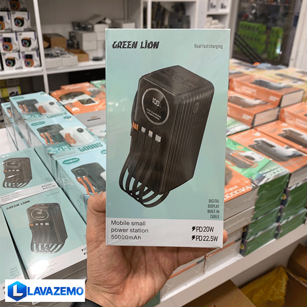 پاوربانک 50000 Green Lion مدل CK‑105 — تصویر ۱۲
