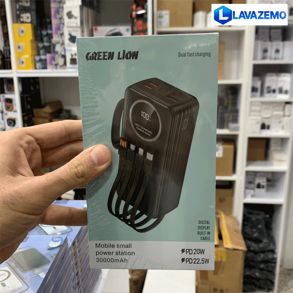 پاوربانک 30000 Green Lion مدل CK‑103 — تصویر ۹