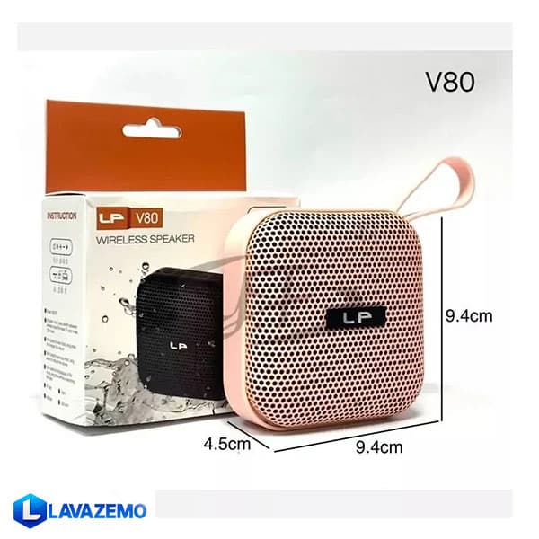 اسپیکر بلوتوثی قابل حمل LP مدل V80 — تصویر ۴