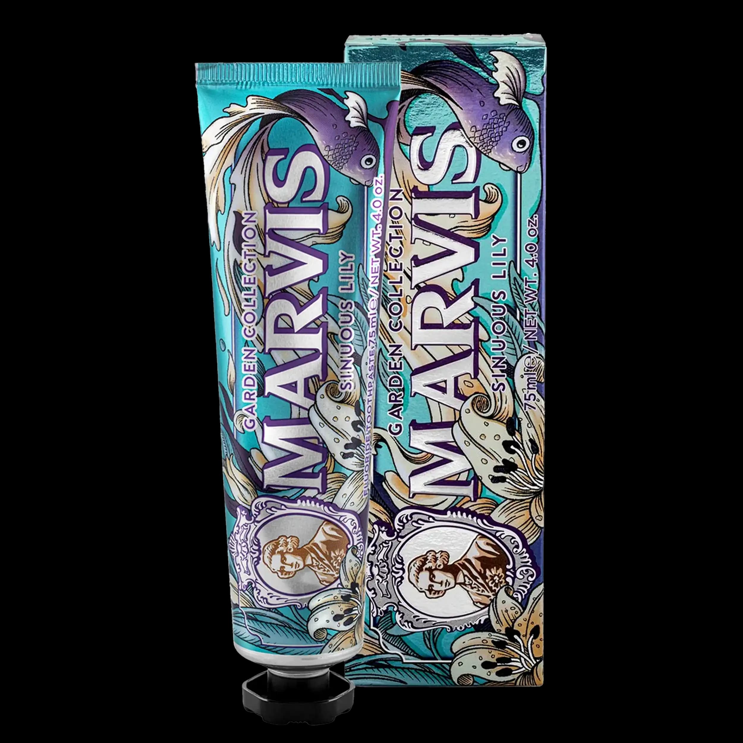 خمیر دندان لیلی مارویس | marvis sinuous lily 75 ml — تصویر ۵