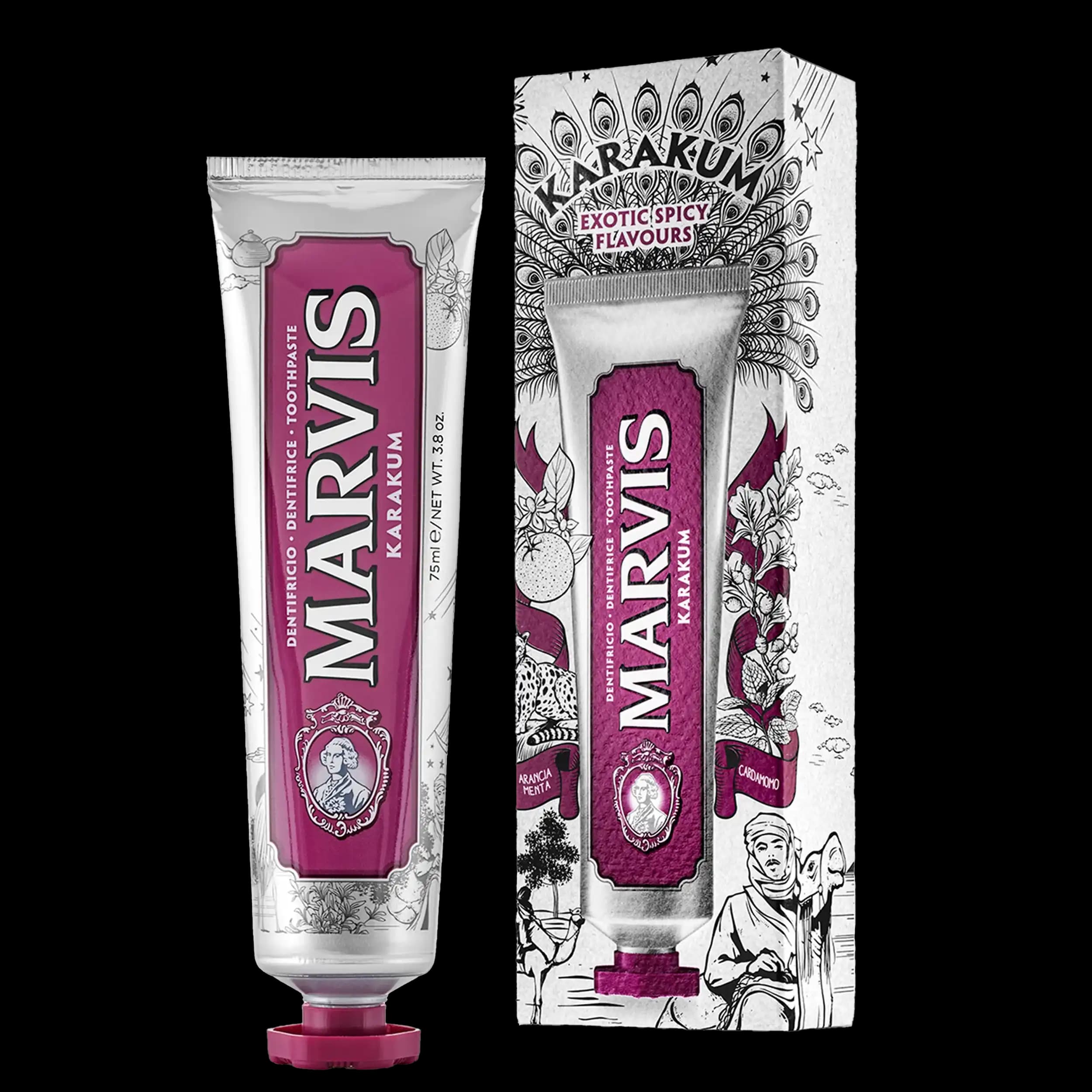 خمیر دندان کراکوم مارویس | marvis karakum 75 ml — تصویر ۷