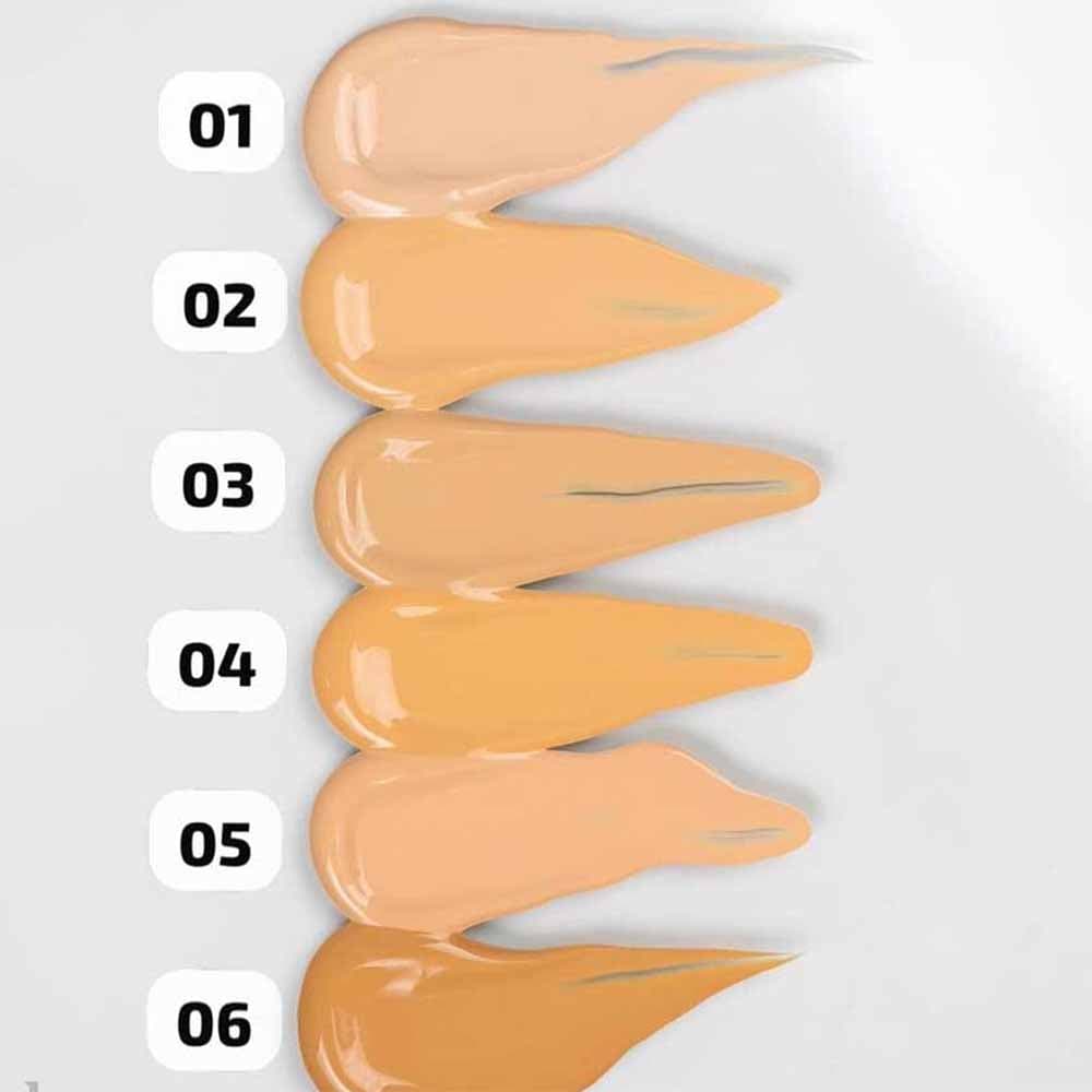 کرم پودر میچانو MICHANO مدل VELVET LAST FOUNDATION — تصویر ۱۱