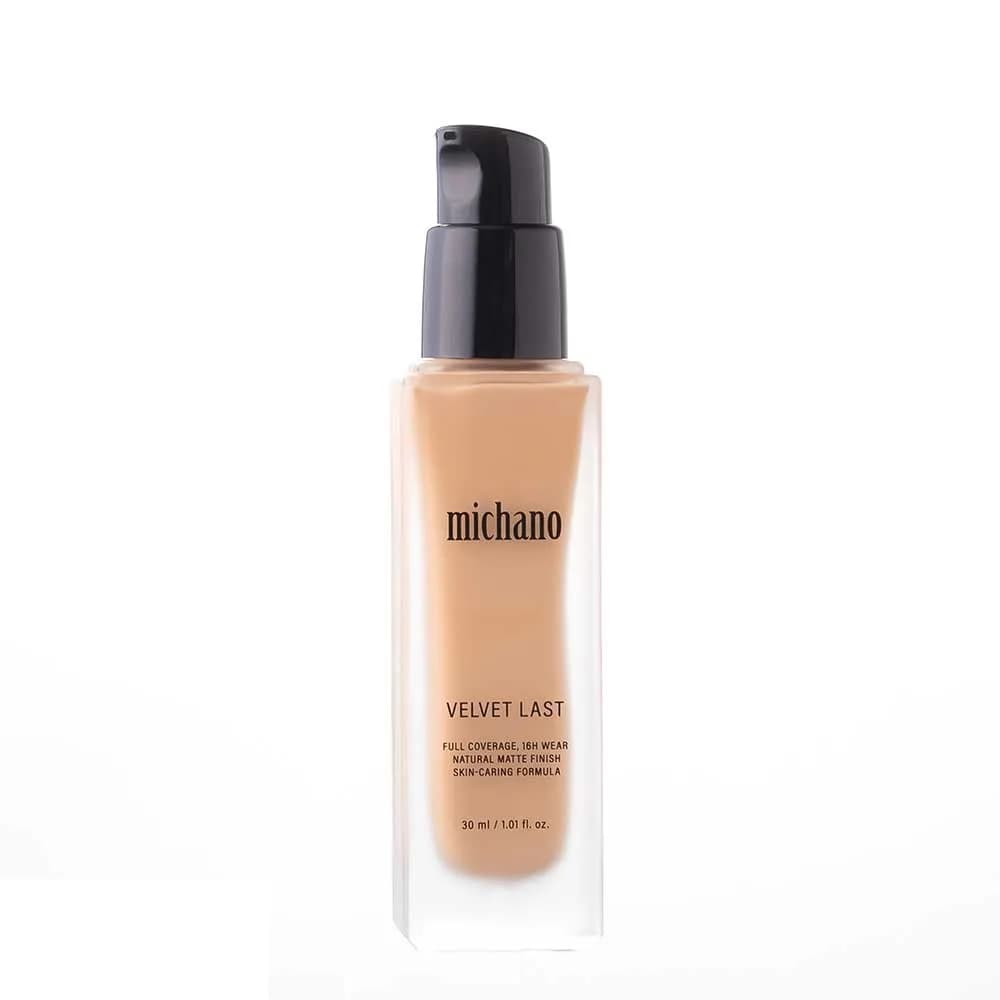 کرم پودر میچانو MICHANO مدل VELVET LAST FOUNDATION — تصویر ۳