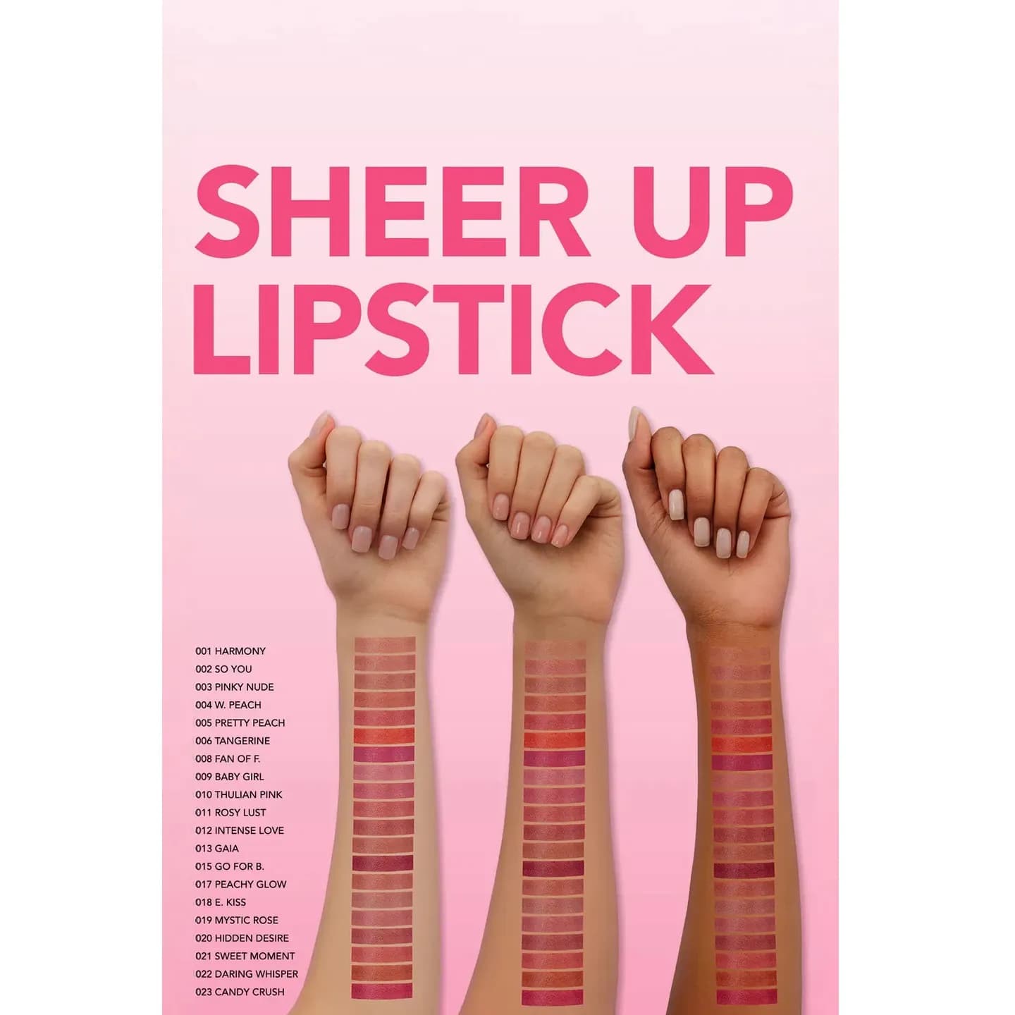 رژ لب SHEER UP فلورمار — تصویر ۶