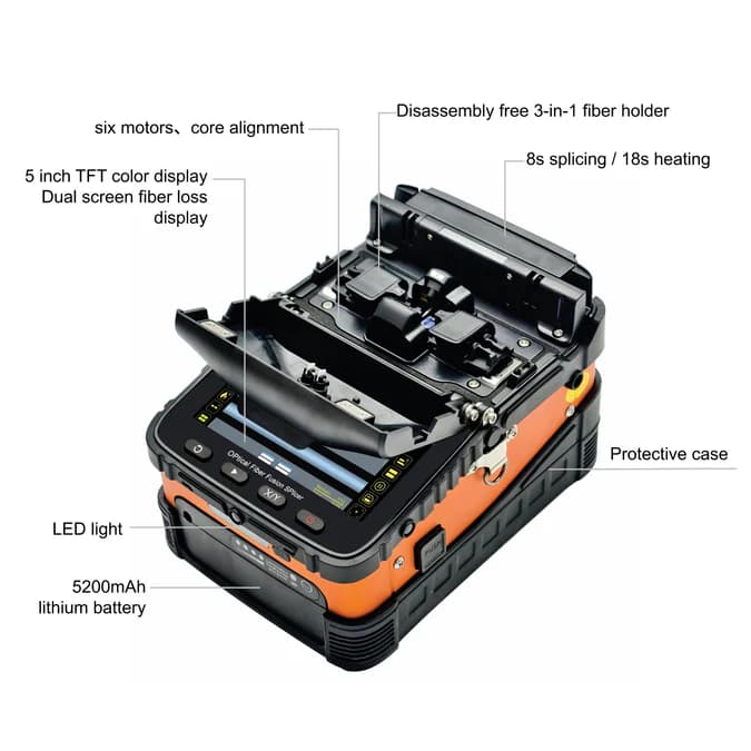 دستگاه فیوژن فیبر نوری Signal Fire AI-5 PRO — تصویر ۱۱