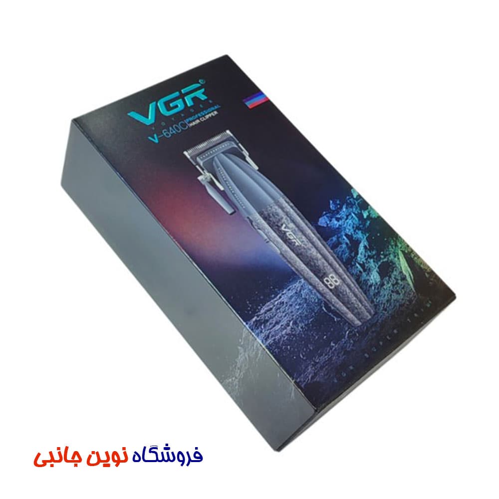ماشین اصلاح کلیپر سر و صورت وی جی آر مدل V-640C ا VGR V-640C Hair Trimmer (تک / عمده ) — تصویر ۱۱