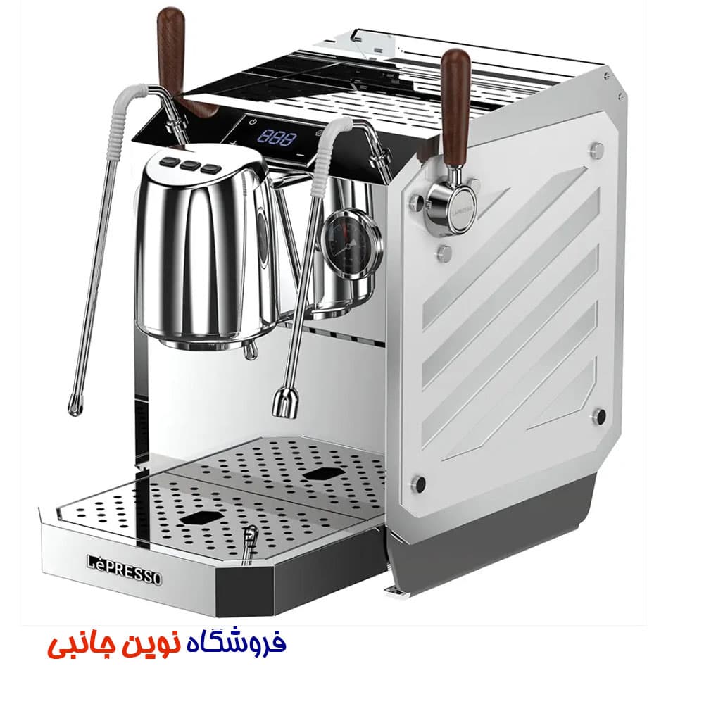 دستگاه قهوه ساز لیپرسو مدل LPCFFCRP0092SL ا LePresso Commercial Corazzato 9 Bar Coffee Machine with Italian Rotary Pump (تک/عمده)