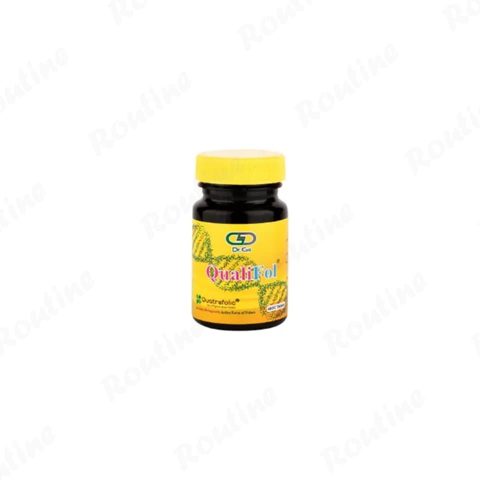 قرص کوالی فول 600 میکروگرم دکتر گیل 60 عددی