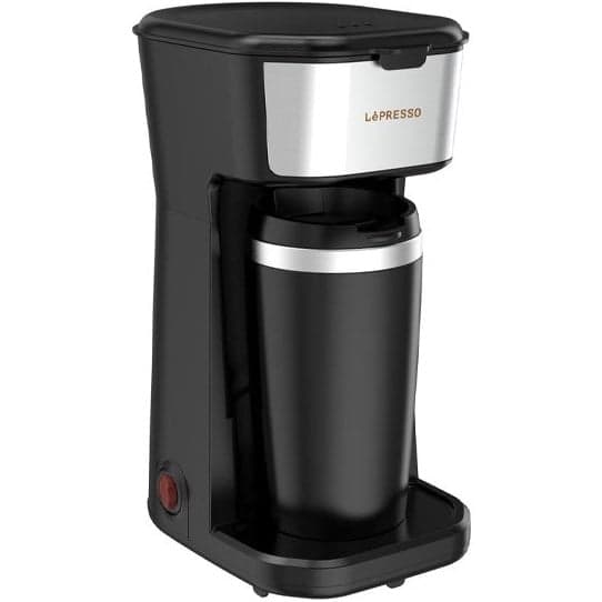 دستگاه قهوه ساز همراه با ماگ مسافرتی لیپرسو مدل LPCMTMBK ا LePresso Coffee Maker with Travelling Mug 450W (تک/عمده) — تصویر ۶