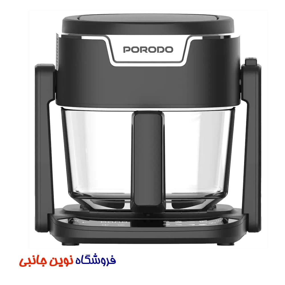 گریل پز سرخ کن پرودو مدل PDLFST209BK ا Porodo Lifestyle Quick Flip 3-In-1 Air Fryer | Grill | Hot Pot 4.5L (تک / عمده )