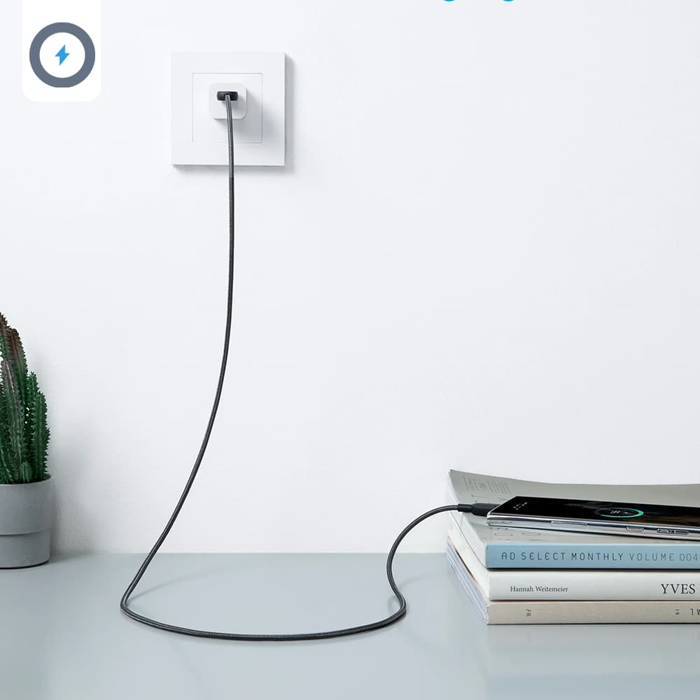 کابل USB-A به USB-C نسل32 سوم انکر Anker 2 – مدل A81H — تصویر ۴