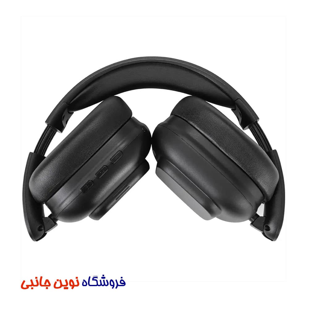 هدفون ریموت دار با صفحه نمایش لمسی مدل Touchwave ا Porodo Soundtec Touchwave ANC Headphone with Detachable Touch Screen (تک / عمده ) — تصویر ۵