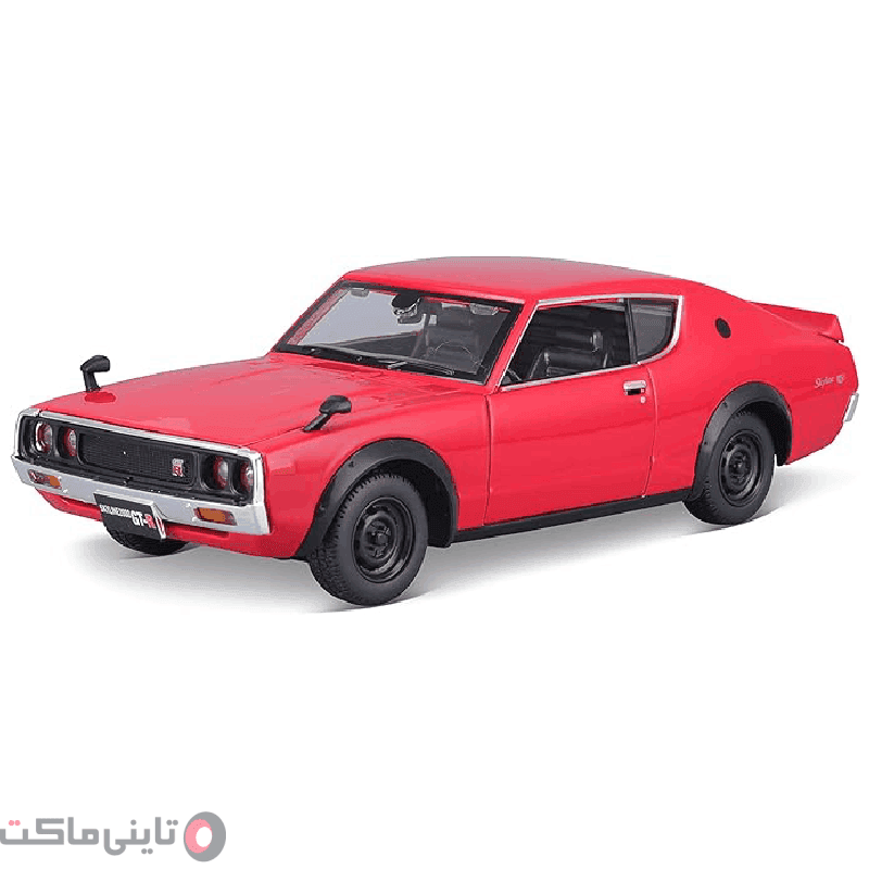 ماکت ماشین 1973 Nissan Skyline 2000GT-R اسمبلی برند Maisto