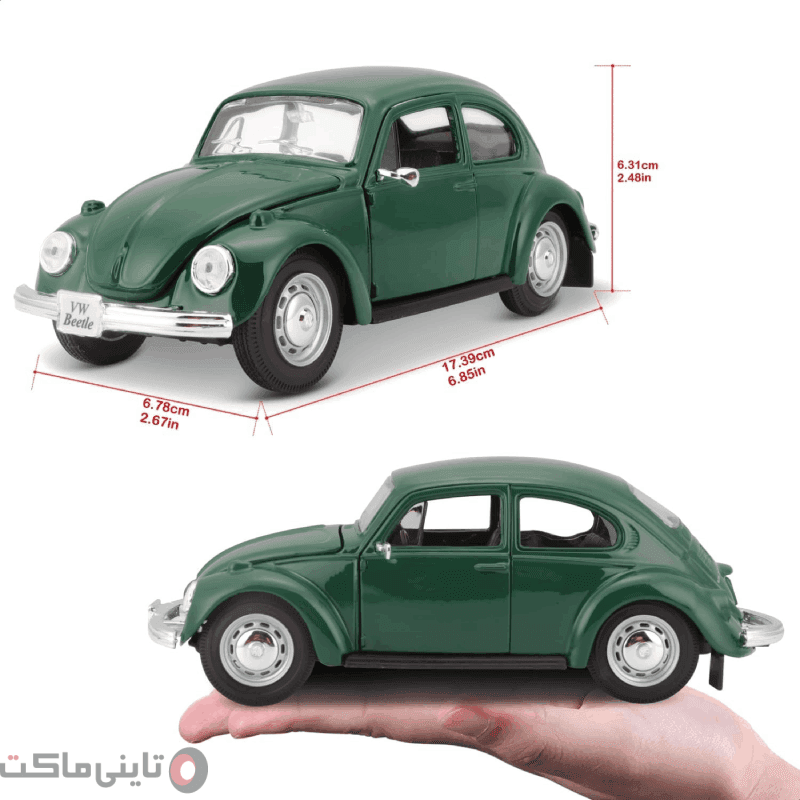 ماکت ماشین Volkswagen Beetle برند Maisto — تصویر ۷
