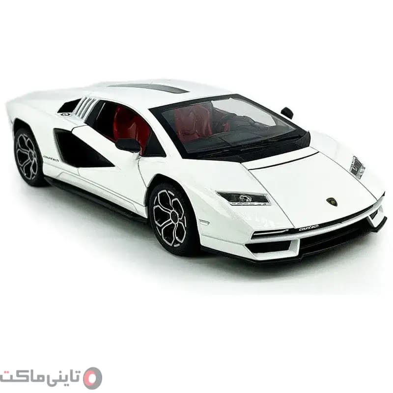 ماکت ماشین Lamborghini Countach LPI 800-4 White برند Bburago — تصویر ۴