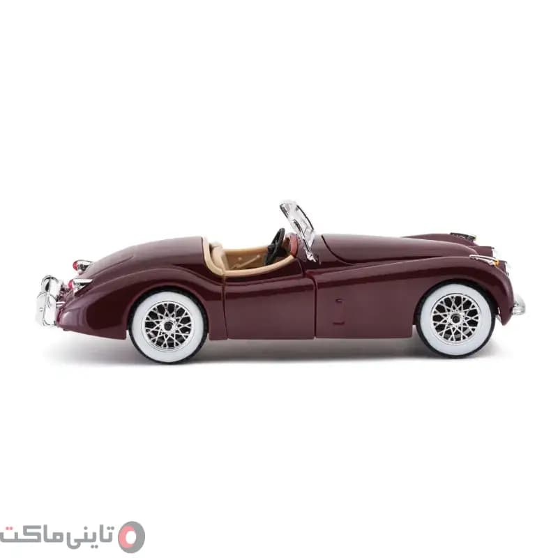 ماکت ماشین جگوار ایکس‌کی ۱۲۰ (Jaguar XK 120 Roadster) برند Bburago — تصویر ۵