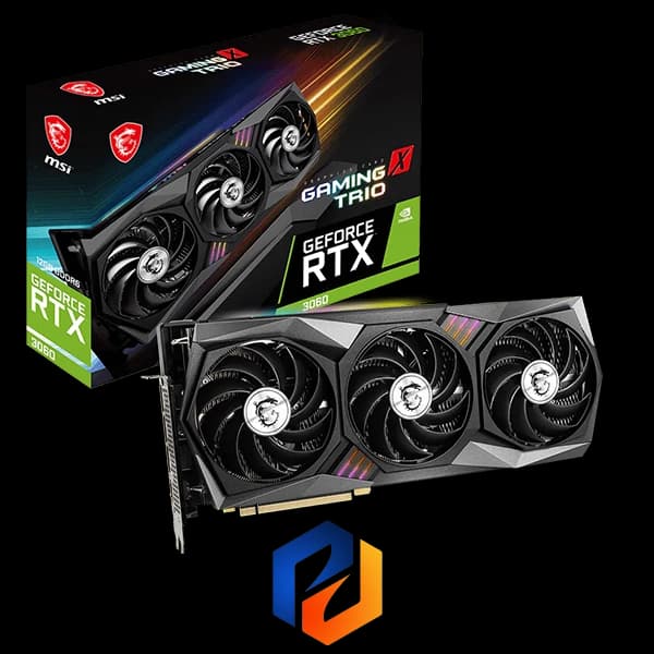 کارت گرافیک MSI RTX 3060 GAMING X TRIO 12GB (استوک)