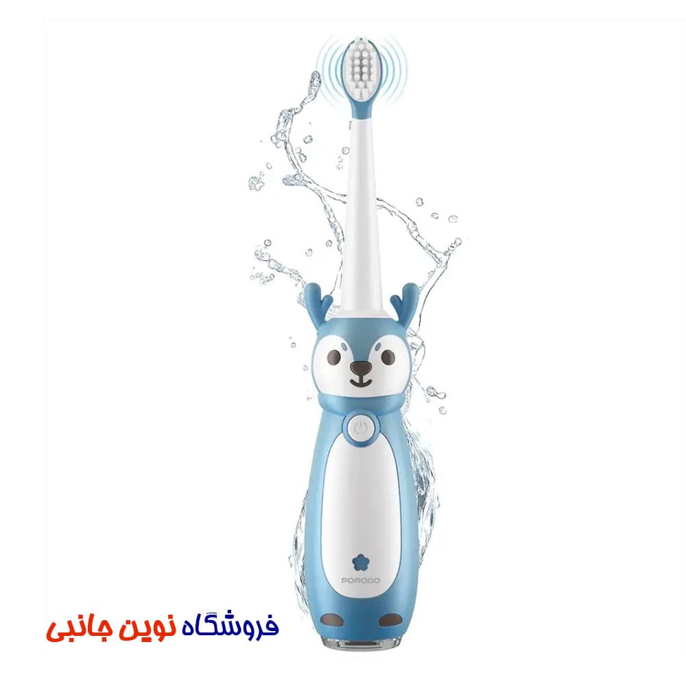مسواک کودک شارژی پرودو مدل TK12 ا Porodo Lifestyle Kids Electric Toothbrush (تک / عمده) — تصویر ۴