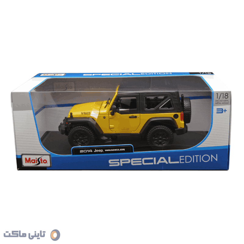 ماکت ماشین 2017 Jeep Wrangler برند Maisto — تصویر ۸
