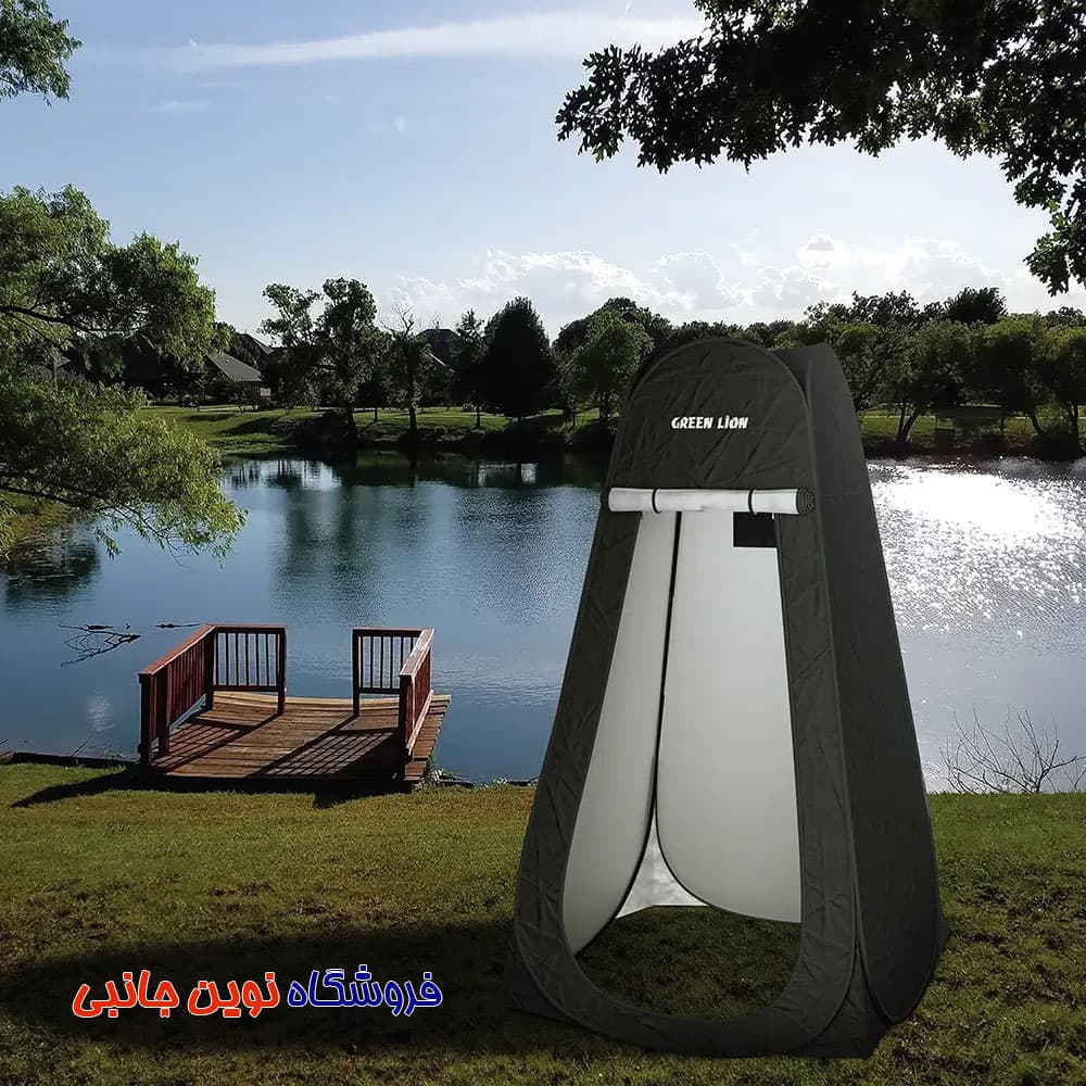 چادر حریم خصوصی کمپینگ مسافرتی گرین لاین مدل GNINPVYTNBK ا Green Lion Instant Pop-Up Privacy Tent (تک/ عمده) — تصویر ۴