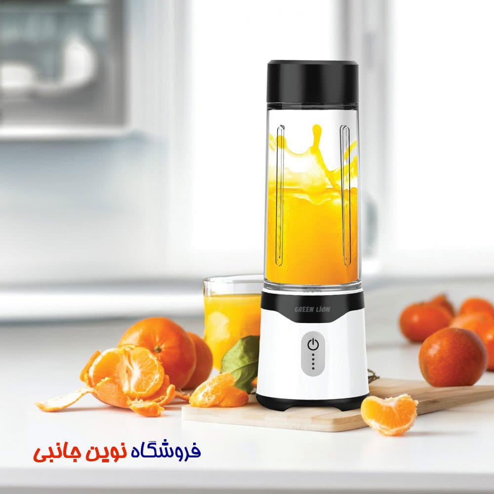 مخلوط کن پرتابل گرین لاین مدل Summer Mate ظرفیت 4 لیتر ا Green Lion Summer Mate Portable Blender ( تک / عمده ) — تصویر ۸