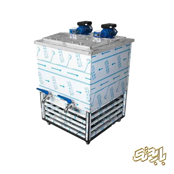 شیر سردکن 500 لیتری دو مخزن (2 موتور 1.2 اسب)