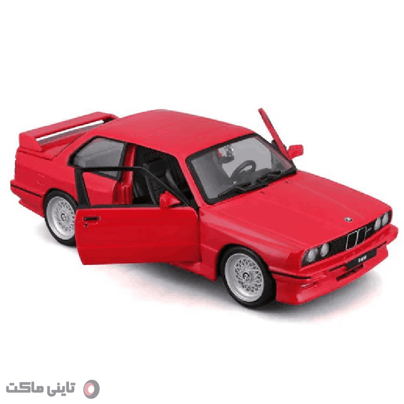 ماکت ماشین BMW M3 E30 برند Bburago — تصویر ۶