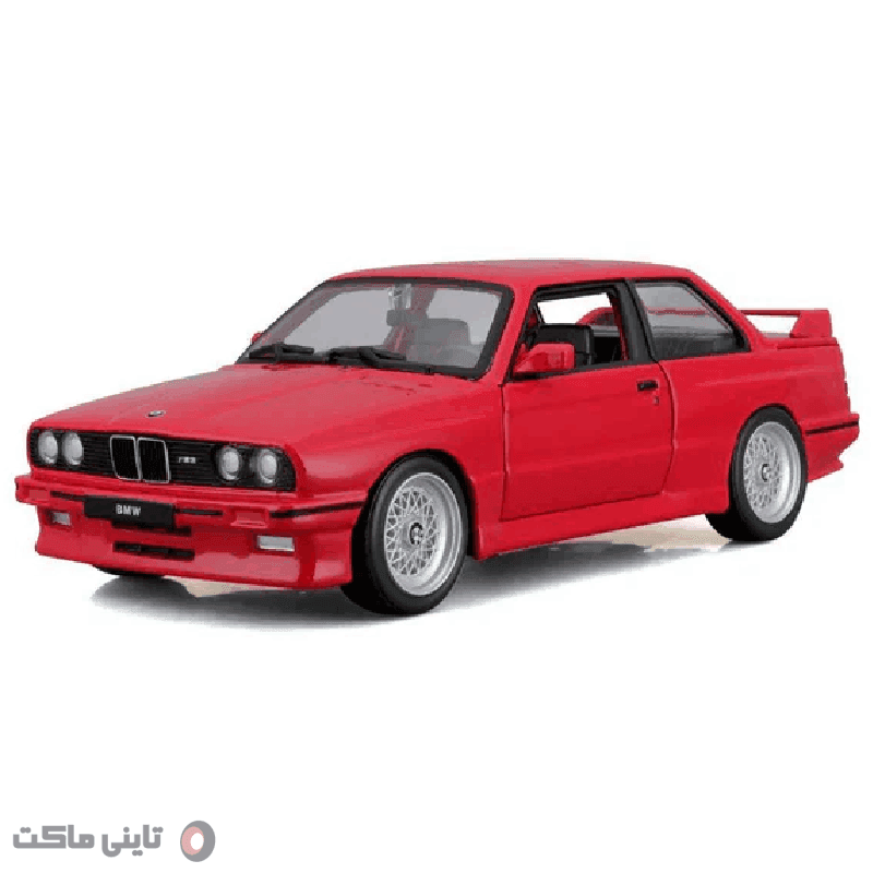ماکت ماشین BMW M3 E30 برند Bburago — تصویر ۵