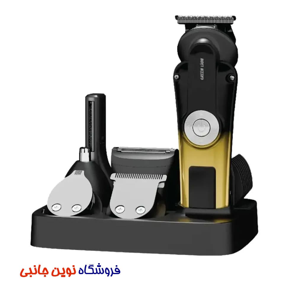 ماشین اصلاح 6 در 1 گرین لاین مدل Trim Pro ا Green Lion GN6N1TRMPRBK 6 in 1 Trim Pro Grooming Kit (تک / عمده) — تصویر ۷