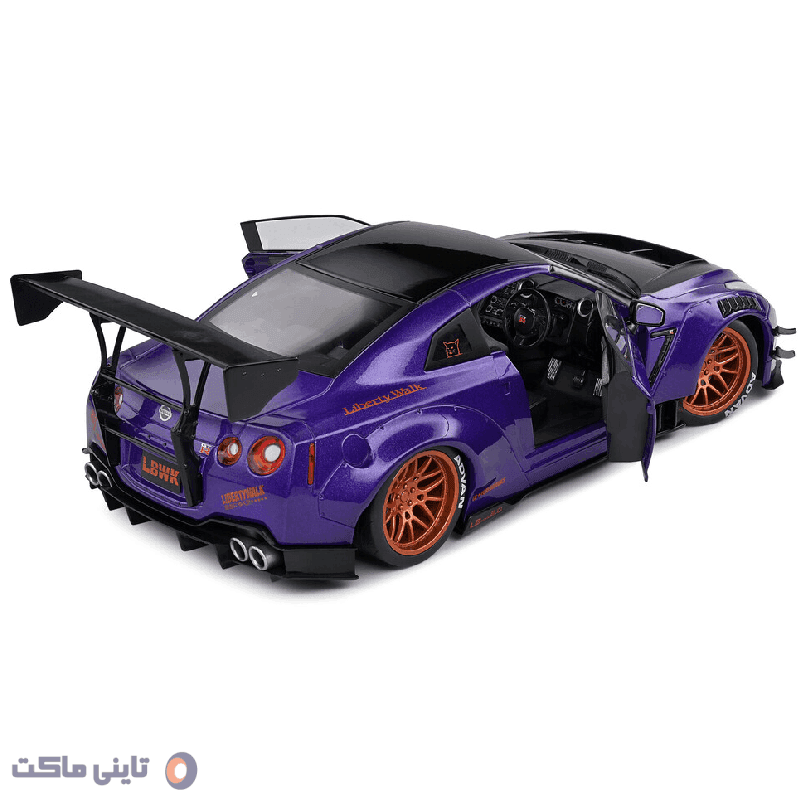 ماکت ماشین Nissan Skyline GT-R (R35) LBWK Bodykit Type 2 برند Solido — تصویر ۷