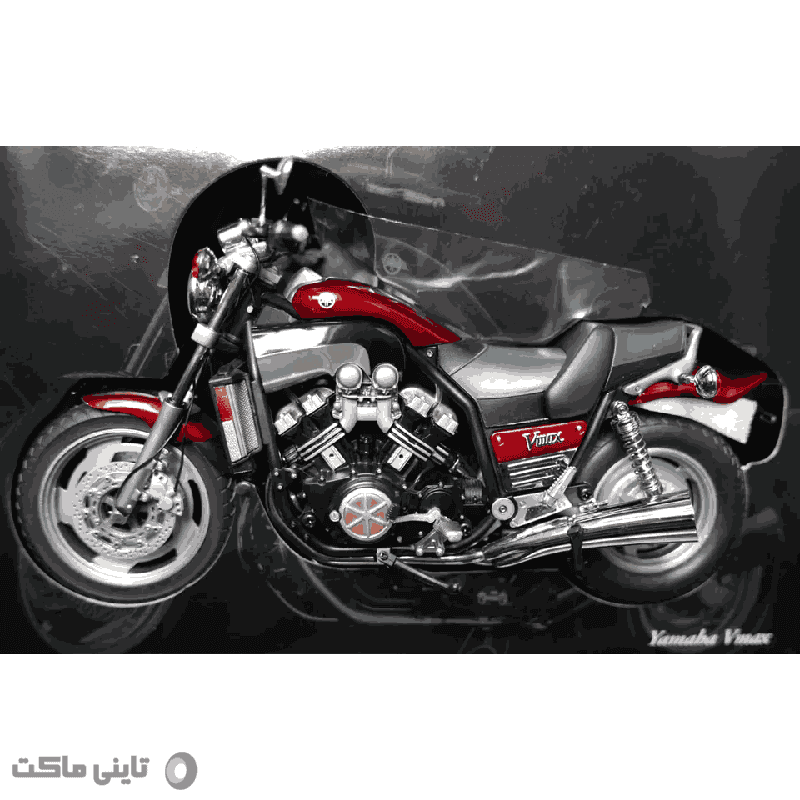 ماکت موتور Yamaha VMax برند Aoshima — تصویر ۳